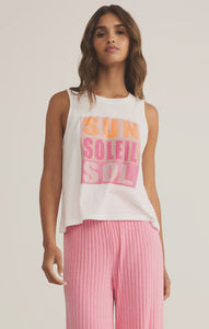Z Supply Cote D'Azur Muscle Tank