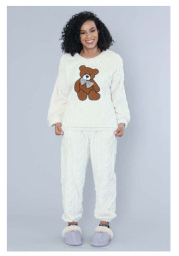 Funsport Plush Teddy Bear Pajamas