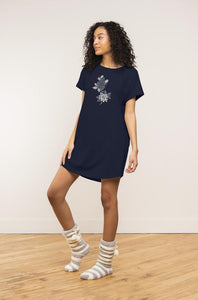 Latte Love Graphic T-Shirt Dress
