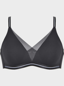 Naturana Soft Feel-Good-Bra with Mesh Detail #5658