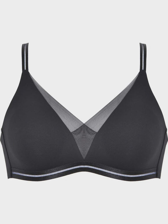 Naturana Soft Feel-Good-Bra with Mesh Detail #5658