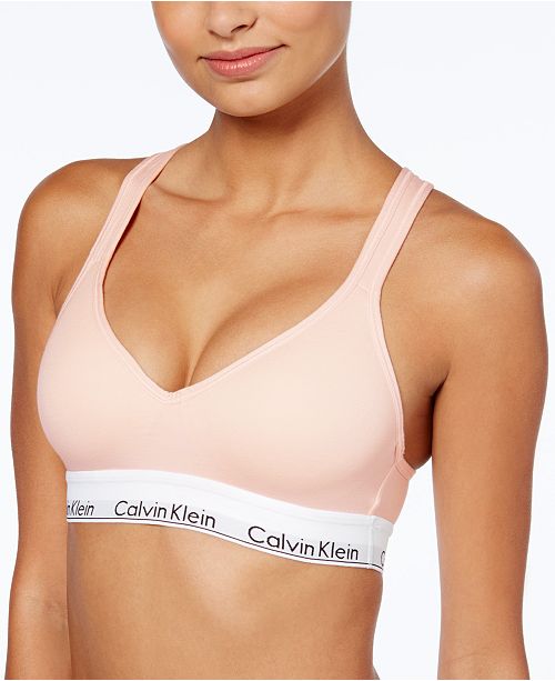 Calvin Klein Modern Cotton Padded Bralette QF1654G