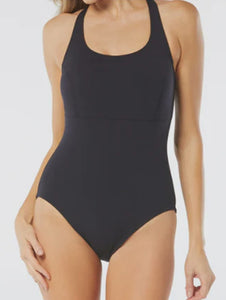 Gabar Cross Back One Piece Swimsuit