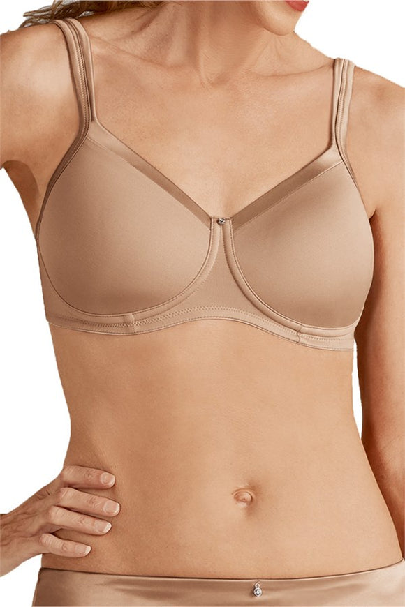 Amoena Lara Satin Padded Wire-Free Masectomy Bra