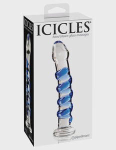 Pipedream Icicles No. 5 Glass Dildo PD2905