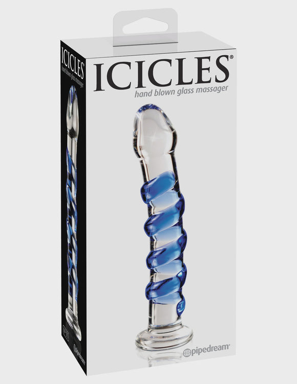 Pipedream Icicles No. 5 Glass Dildo PD2905
