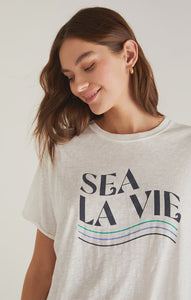 Z Supply Oversized Sea La Vie Tee