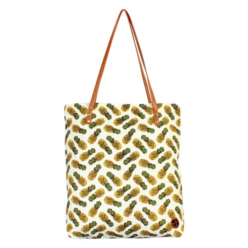 Riah Fashion Pineapple Tote Bag