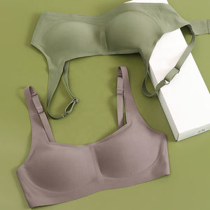 UBB Invisible Seamless Wire Free Balcony Bra